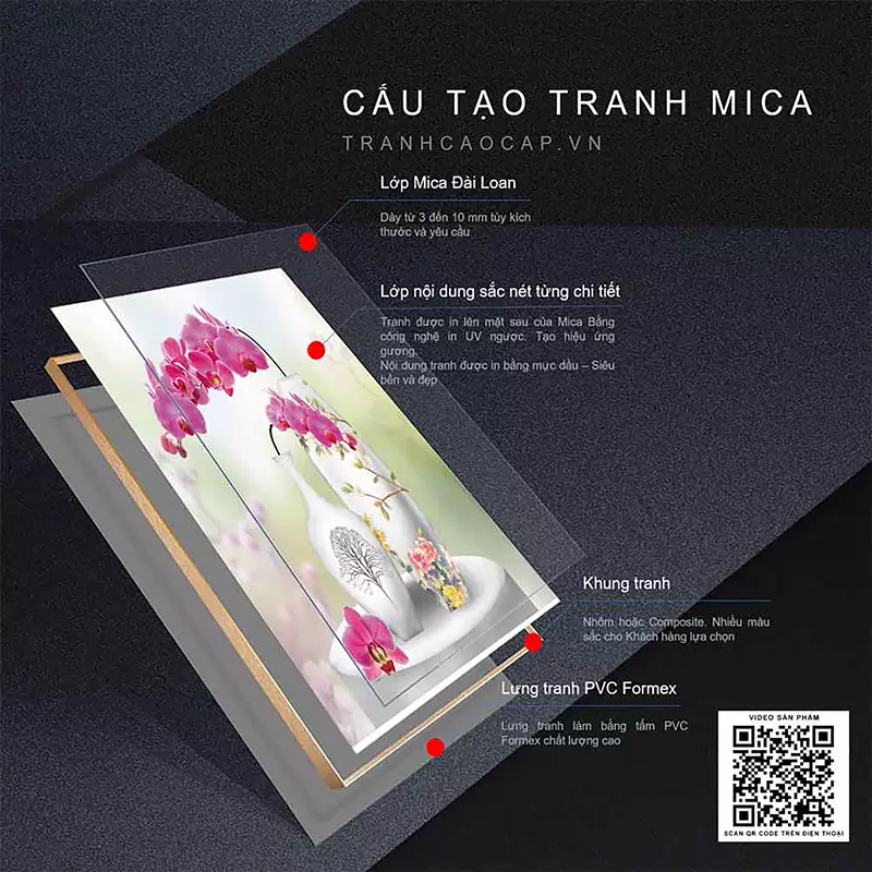 Bức tranh Mica AZ3-0327