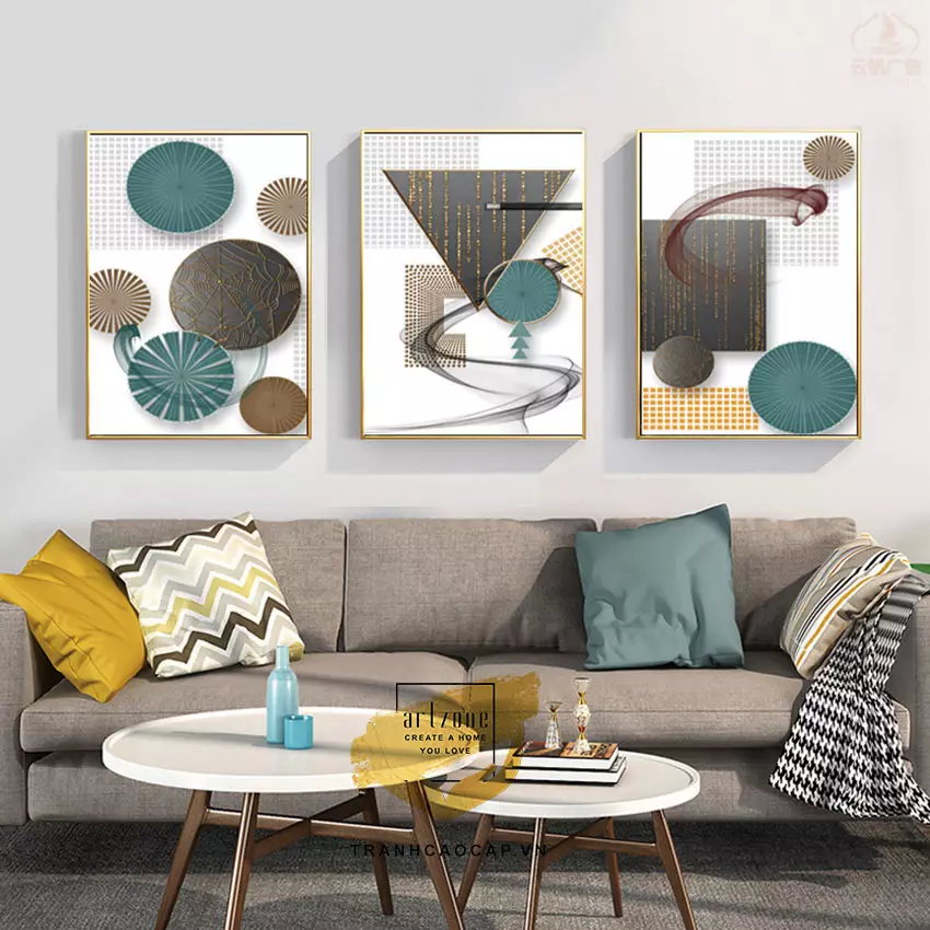 Tranh Mica AZ3-1304 với sắc màu rực rỡ