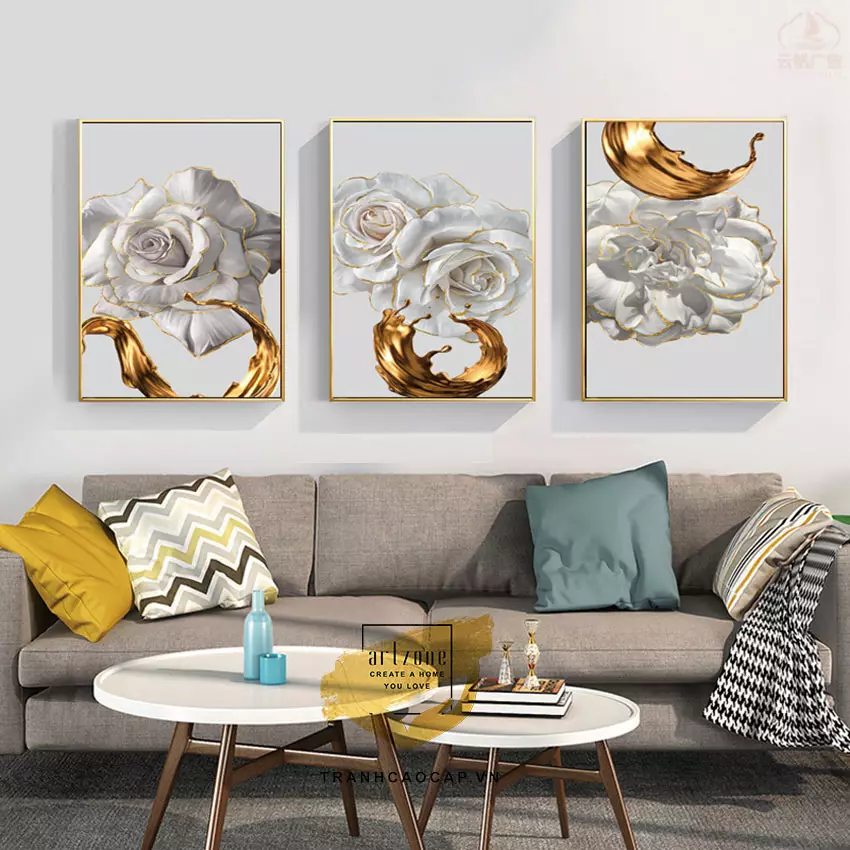 Tranh trừu tượng mica AZ3-1309 mang đến sự kết nối giữa con người và thế giới