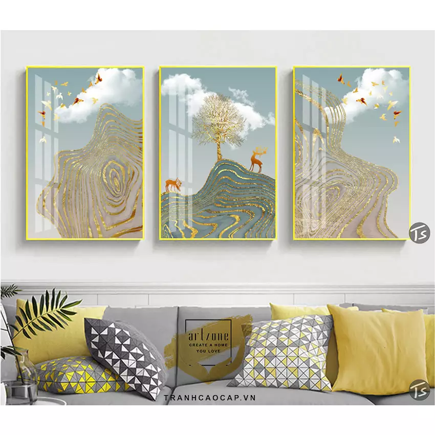 Tranh Mica trừu tượng AZ3-1349 - Vẻ đẹp nghệ thuật độc đáo