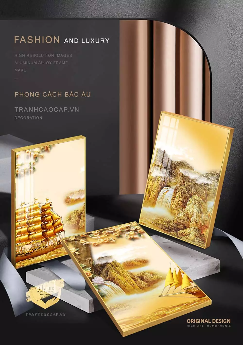 Bức tranh Mica AZ3-0460-MICA