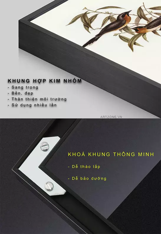 Chọn kích thước tranh phù hợp không gian