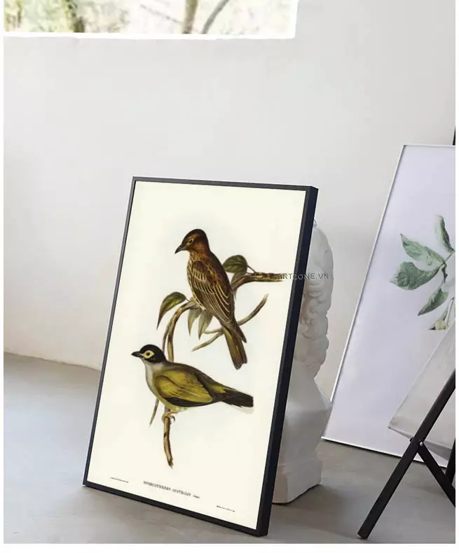 Khung tranh - Yếu tố quan trọng tạo nên vẻ đẹp tổng thể Khung tranh đa dạng cho tranh AZ1-0208-MICA