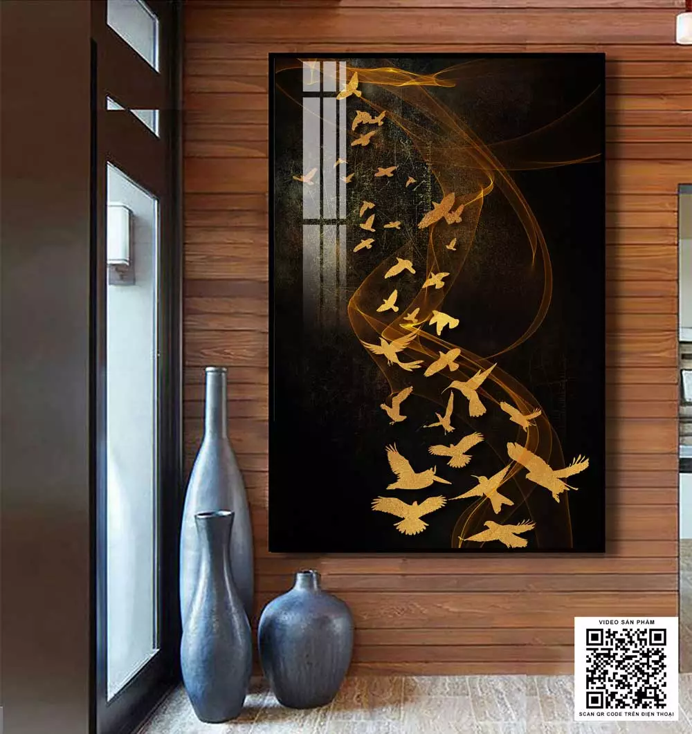 Bức tranh Chim di cư hoàng kim là tuyên ngôn nghệ thuật