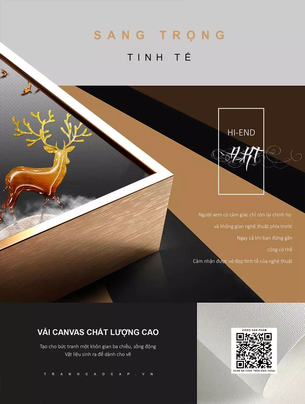 Ý nghĩa của hình ảnh Hươu Vàng trong bức tranh