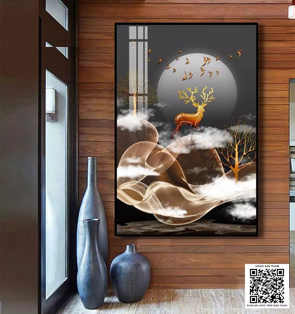 Tranh Mica có độ sáng bóng và độ bền cao