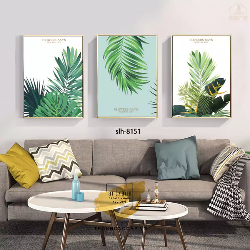 Tranh Mica AZ3-0723 mẫu độc đáo cho phòng khách