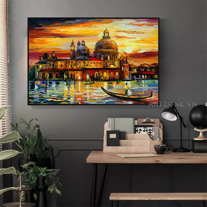 Bố cục tổng thể trong trang trí tranh