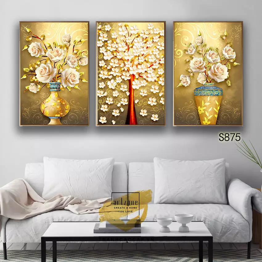Tranh Mica AZ3-1123 phong cách cổ điển