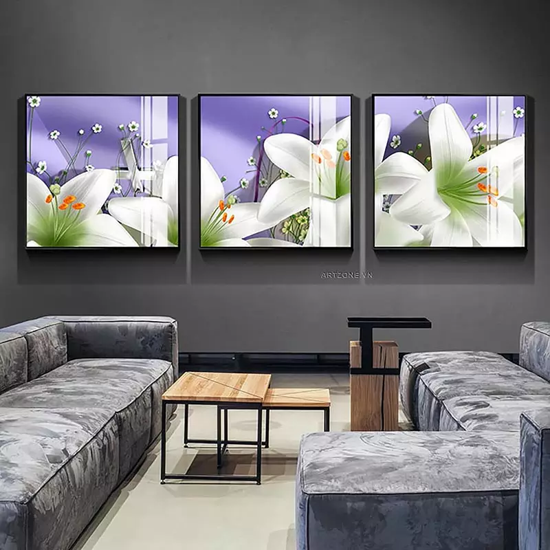 Mẫu tranh Mica treo tường