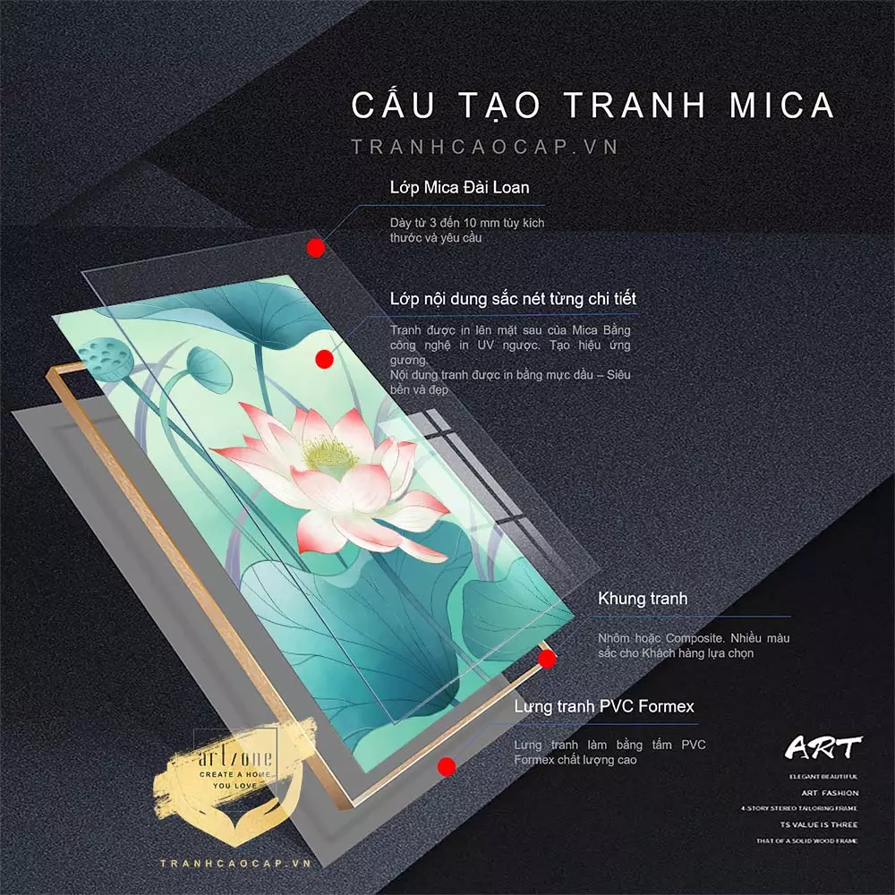 Tranh Mica AZ3-0396-MICA