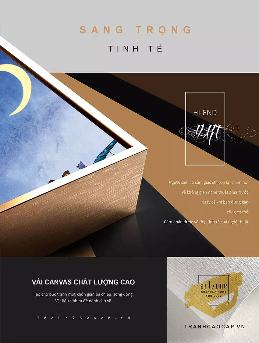 Tranh hiện đại cho phòng ngủ