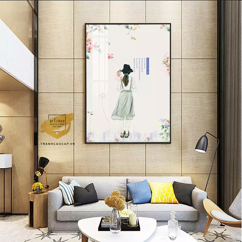 Tranh Chi Bi Nhẹ Nhàng mang đến sự bình yên cho tâm hồn