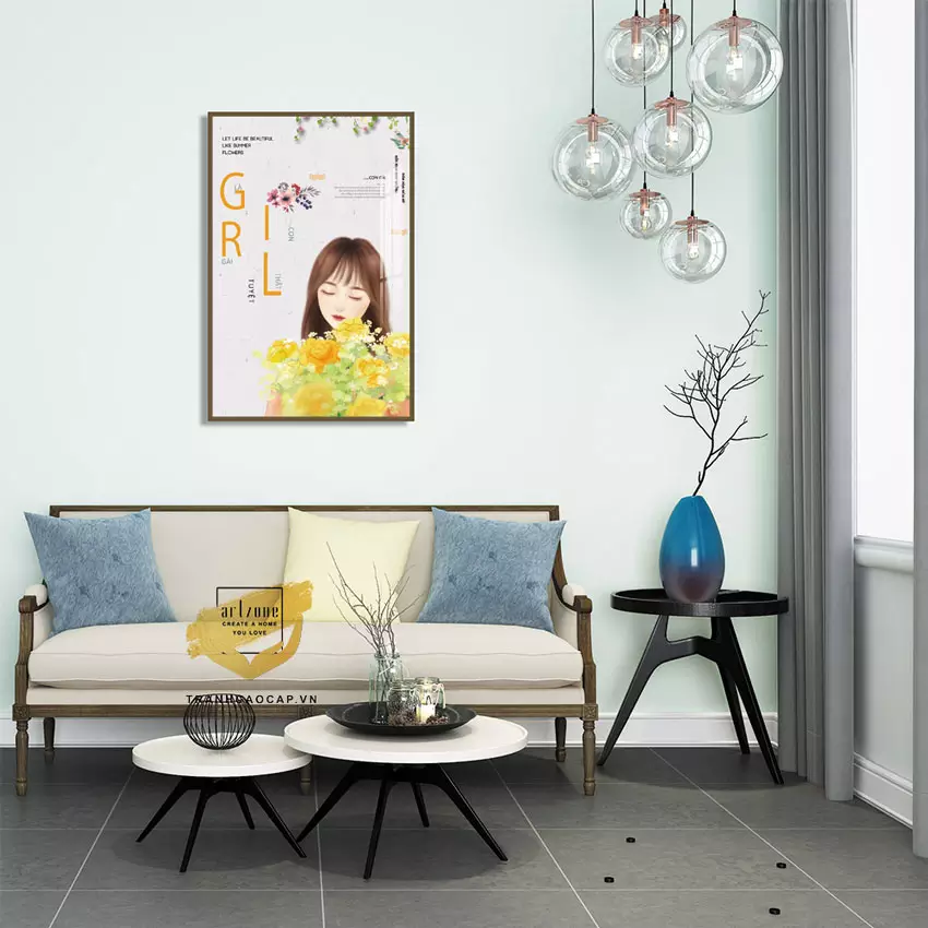 Tranh Chỉ Bì Tinh Tế - Lựa chọn kích thước đa dạng