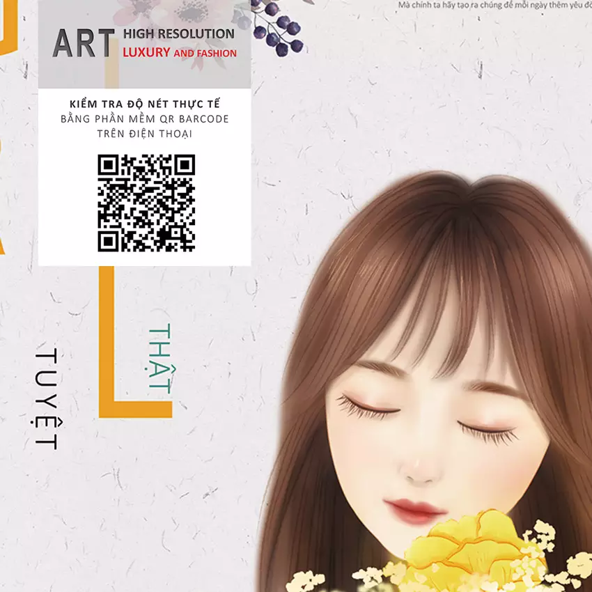 Tranh Chỉ Bì Tinh Tế - Mang thiên nhiên vào phòng ngủ
