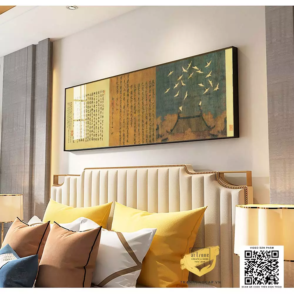 Chọn kích thước tranh phù hợp với không gian