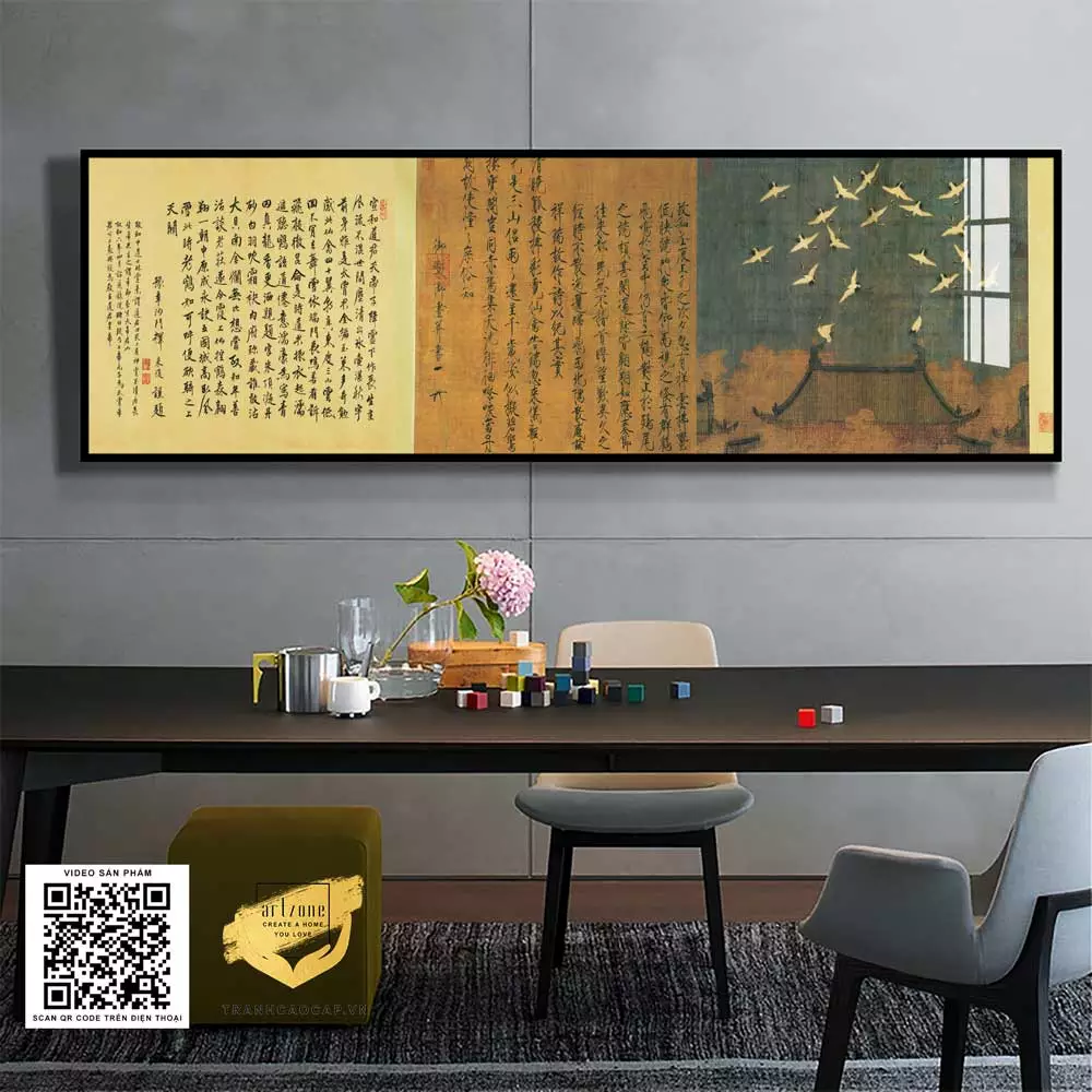 Kích thước tranh linh hoạt