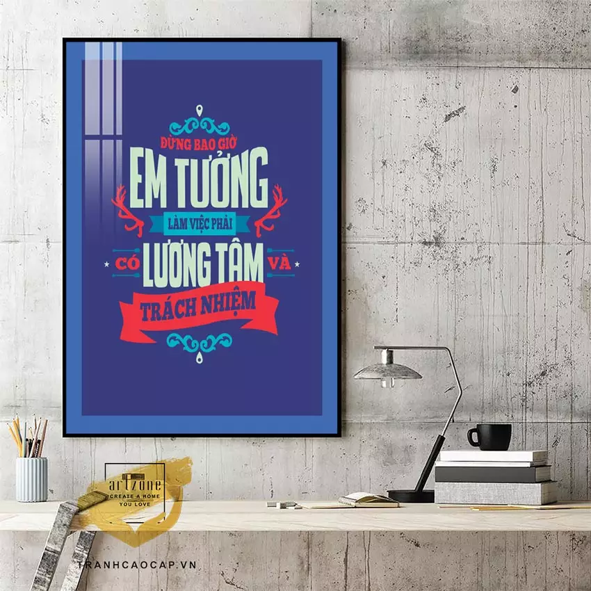 Ý nghĩa tranh động lực Tranh tạo động lực làm việc văn phòng