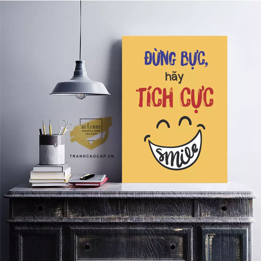 Tranh Mica tạo không gian làm việc chuyên nghiệp