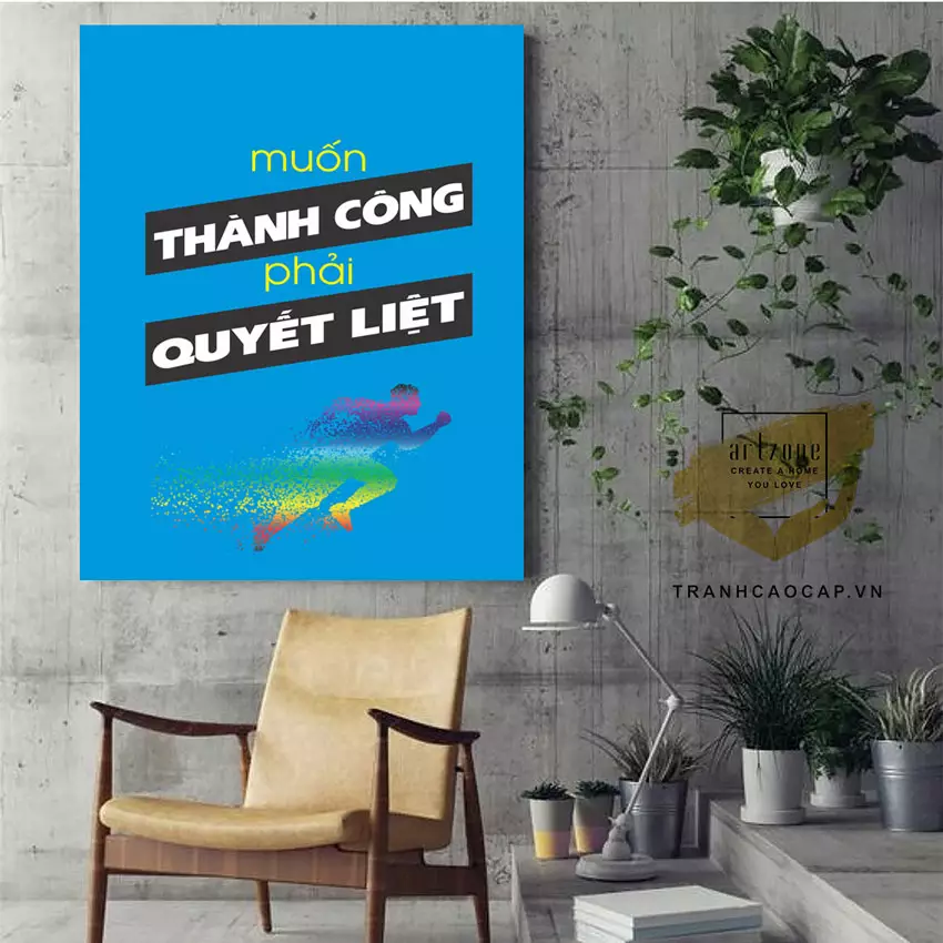 Lựa chọn kích thước tranh phù hợp với từng không gian