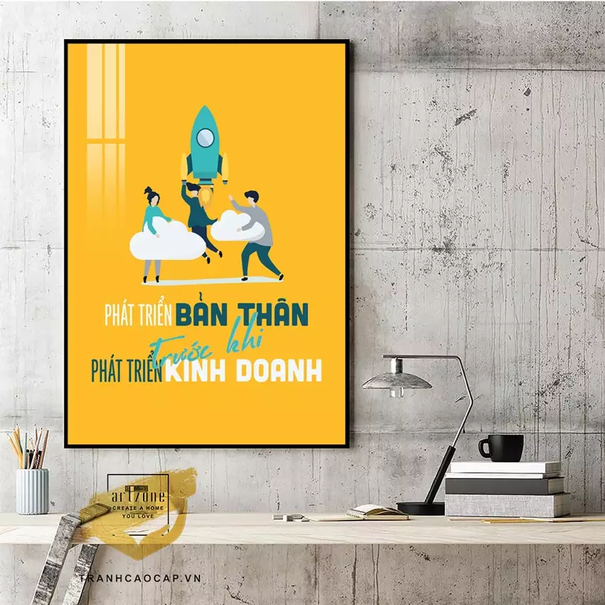 Chọn tranh phù hợp với phong cách thiết kế văn phòng