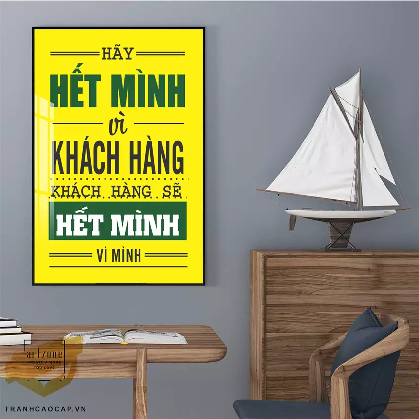 Chọn tranh phù hợp với phong cách thiết kế là yếu tố quan trọng