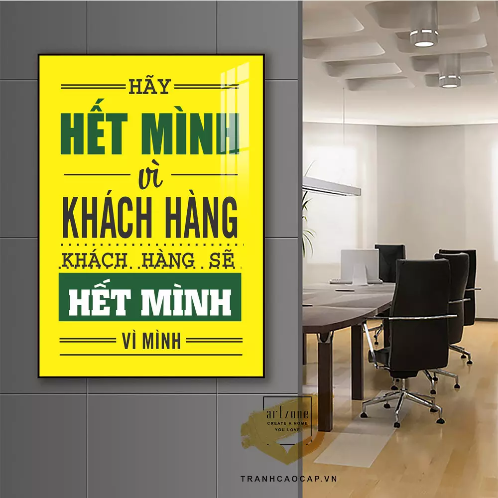 Lựa chọn tranh có chủ đề và thông điệp phù hợp với văn hóa doanh nghiệp
