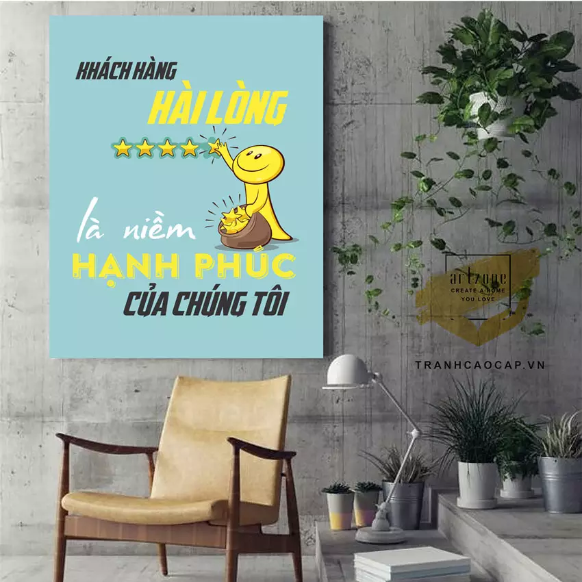 Chi tiết khung tranh và chất liệu mica cao cấp