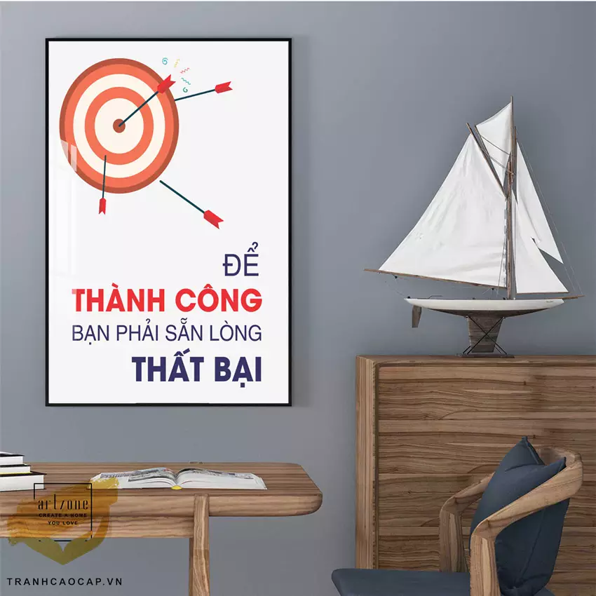 Chọn tranh phù hợp với không gian văn phòng