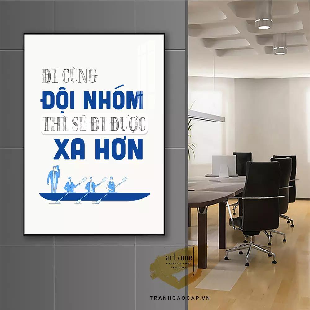 Chọn kích thước tranh phù hợp với không gian