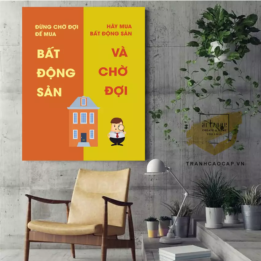 Tranh Mica văn phòng AZ1-1264 - Tạo không khí làm việc tích cực