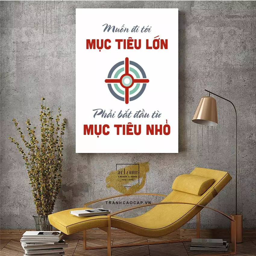 Tranh Mica tạo không gian làm việc chuyên nghiệp