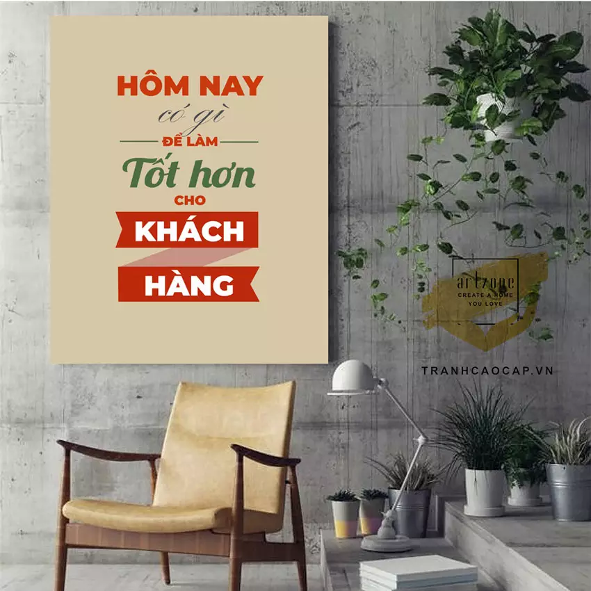 Tranh Mica là điểm nhấn ấn tượng cho không gian
