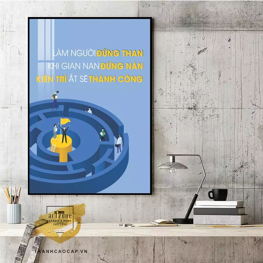 Tranh động lực cho văn phòng làm việc