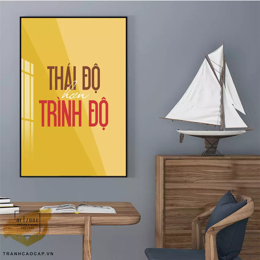 Tranh Mica Treo Tường Văn Phòng Hiện Đại