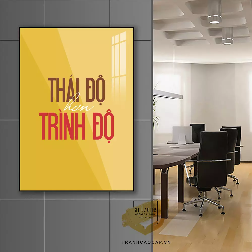 Ý Nghĩa của Tranh Slogan Mica Trong Văn Phòng
