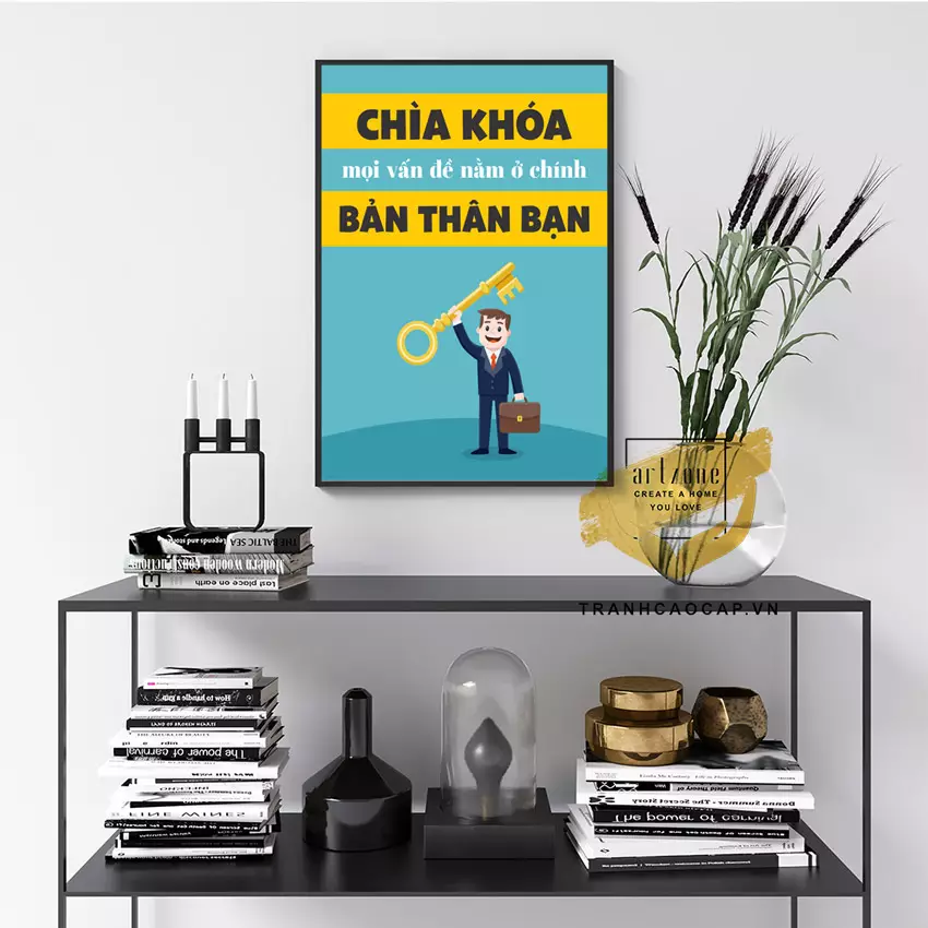 Tranh động lực cao cấp treo tường phòng học