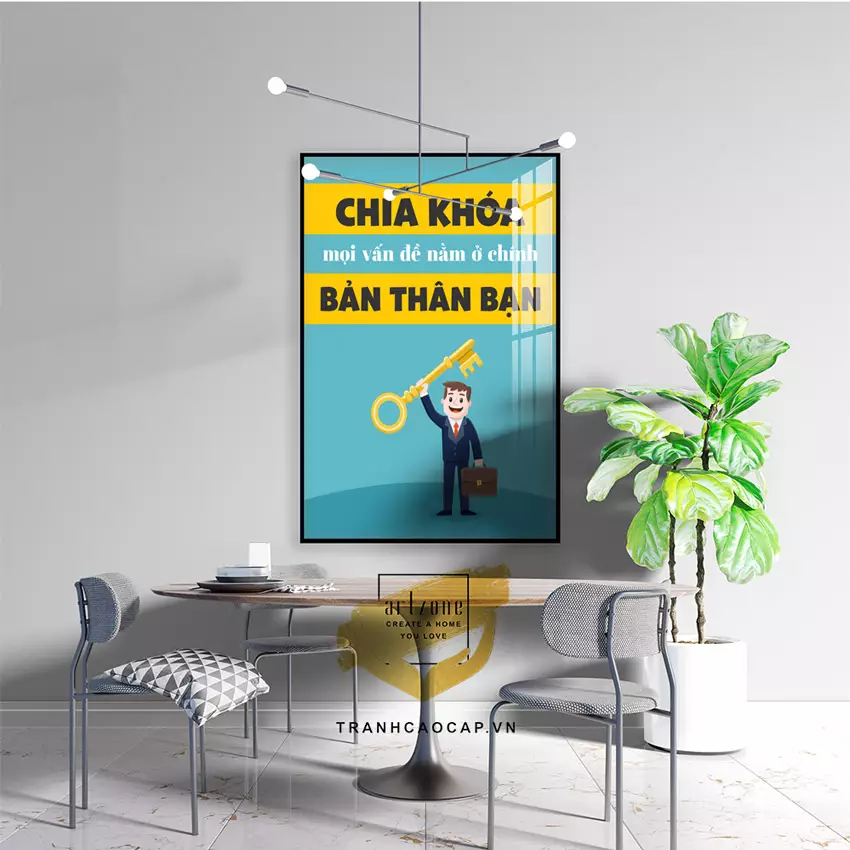 Chọn tranh phù hợp với phong cách nội thất