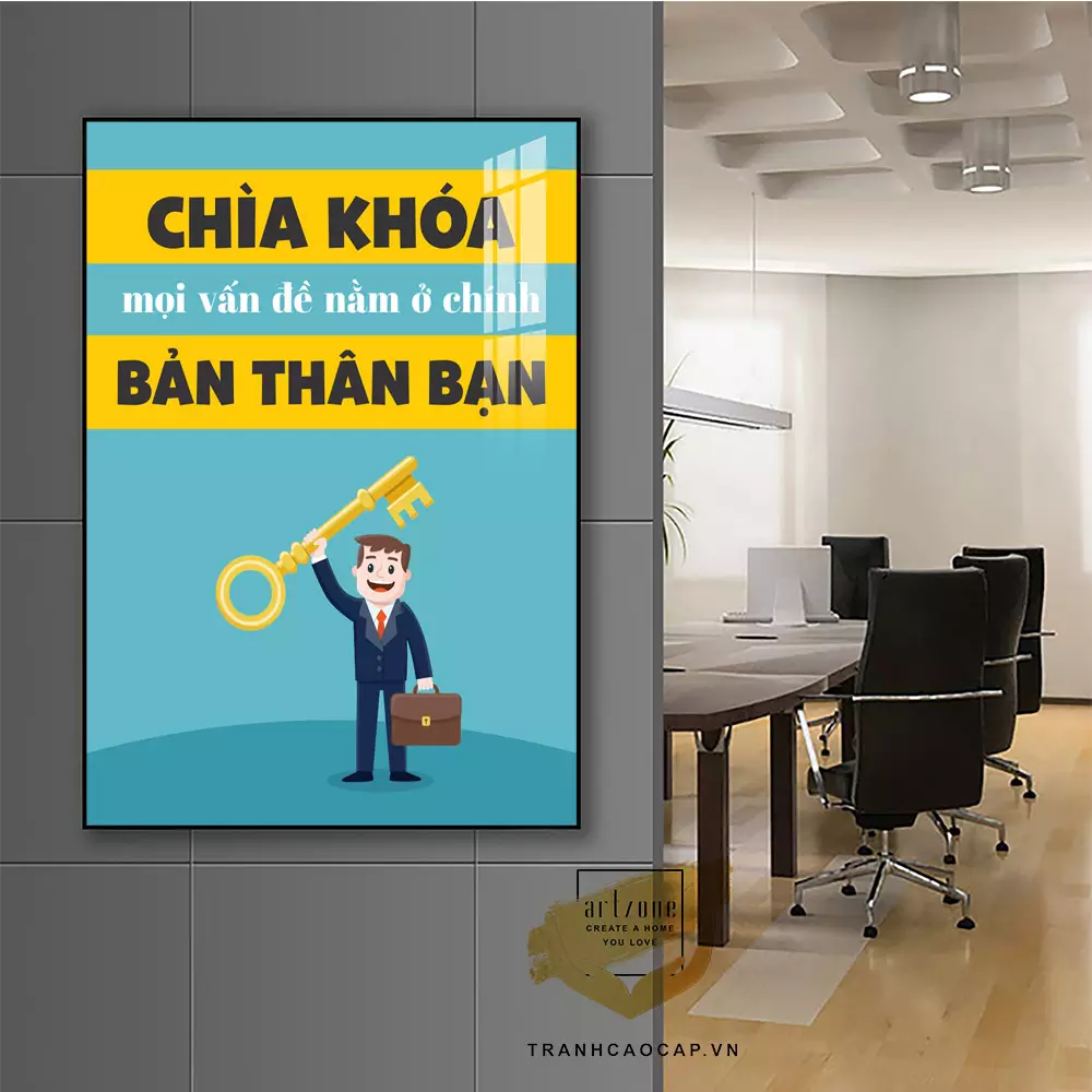 Màu sắc tương phản tạo điểm nhấn cho không gian