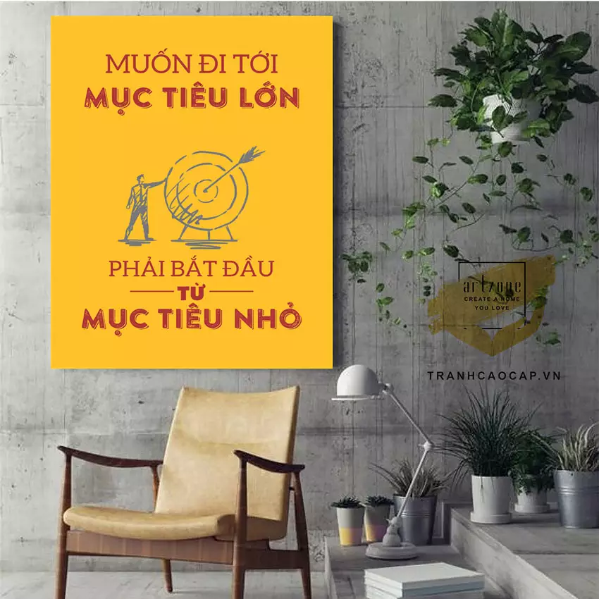 Tranh văn phòng Mica đẹp và sang trọng