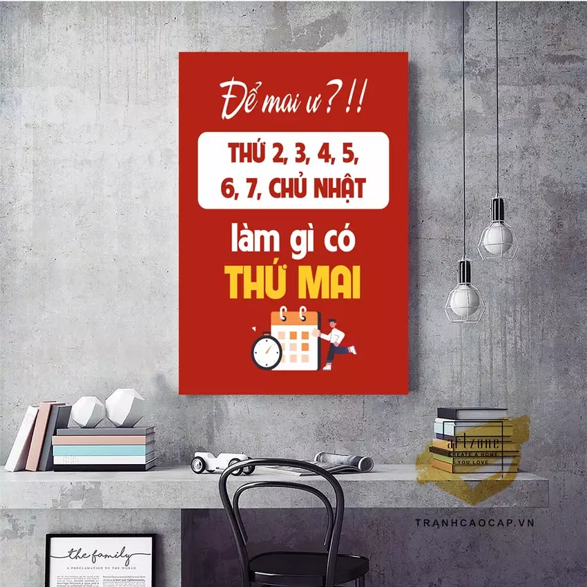 Tranh mica động lực AZ1-1269 trong phòng họp