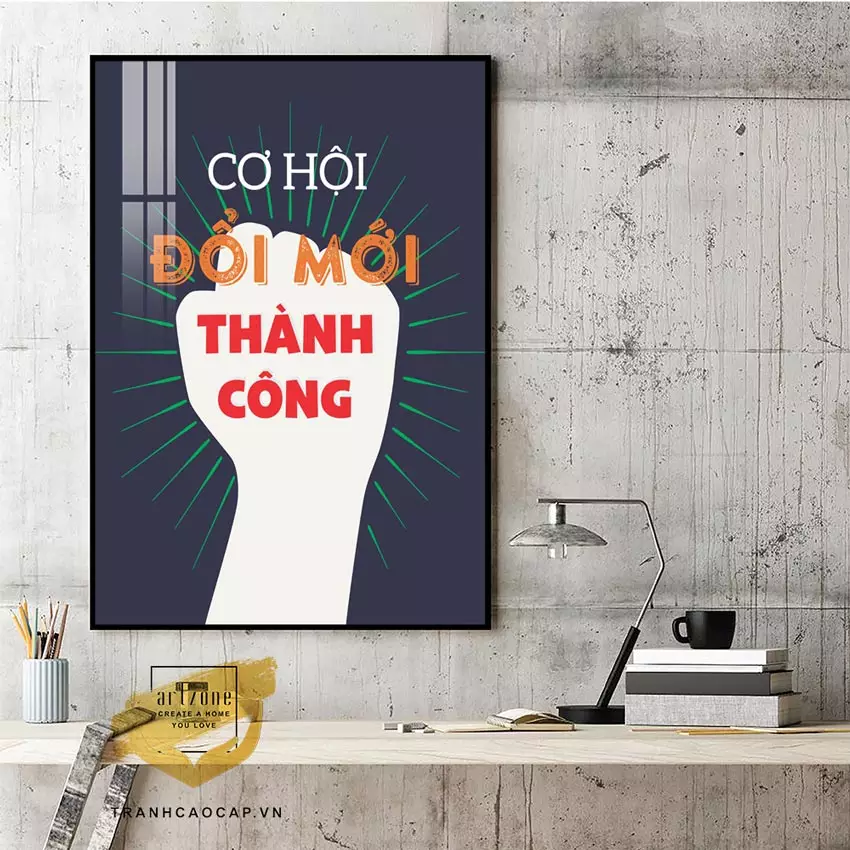 Lựa chọn kích thước tranh phù hợp với không gian