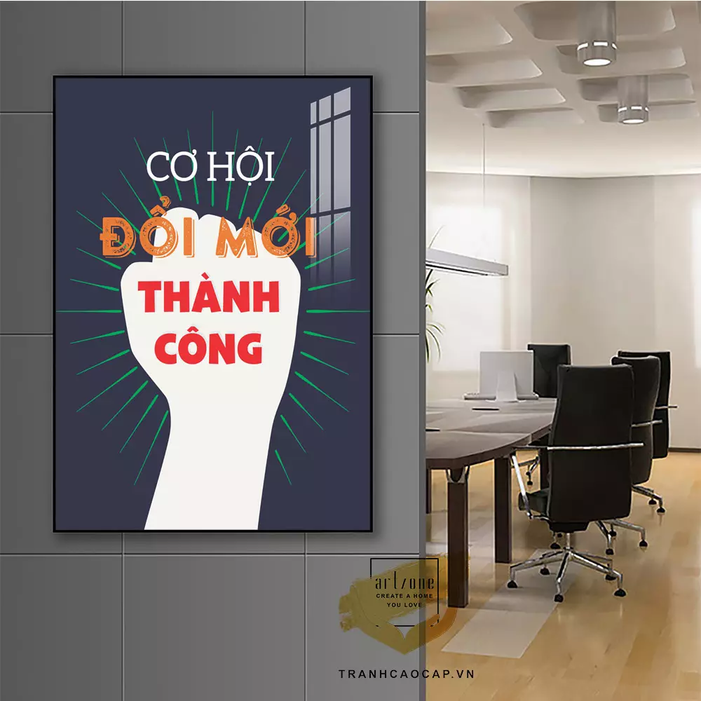 Các kích thước tranh Động Lực Decor