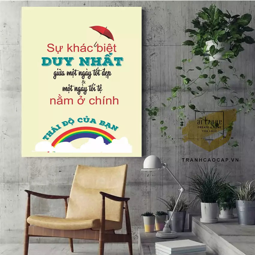 Gợi ý mẫu tranh mica cho phòng làm việc cá nhân