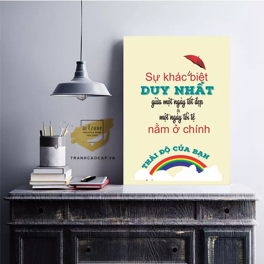 Gợi ý mẫu tranh mica cho khu vực làm việc chung