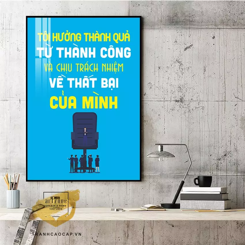 Ưu điểm của tranh mica trong trang trí văn phòng