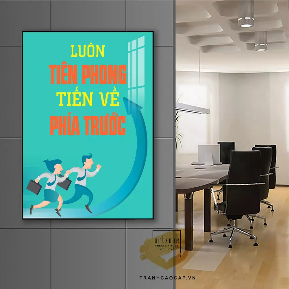 Tranh mica AZ1-1283 với thiết kế hiện đại