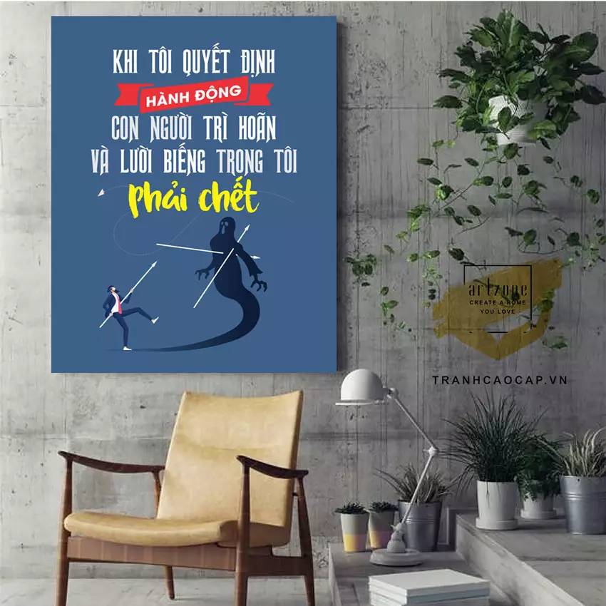 Tranh mica treo tường mang đến vẻ đẹp sang trọng và hiện đại