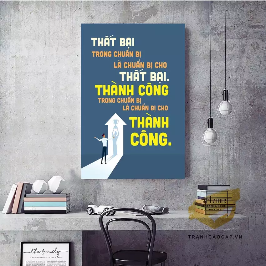 Tranh mica AZ1-1292 tạo không gian làm việc chuyên nghiệp