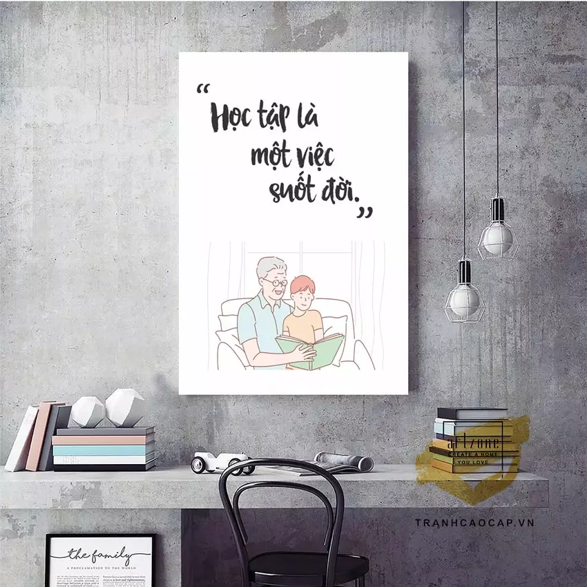 Tranh mica tạo động lực cho nhân viên